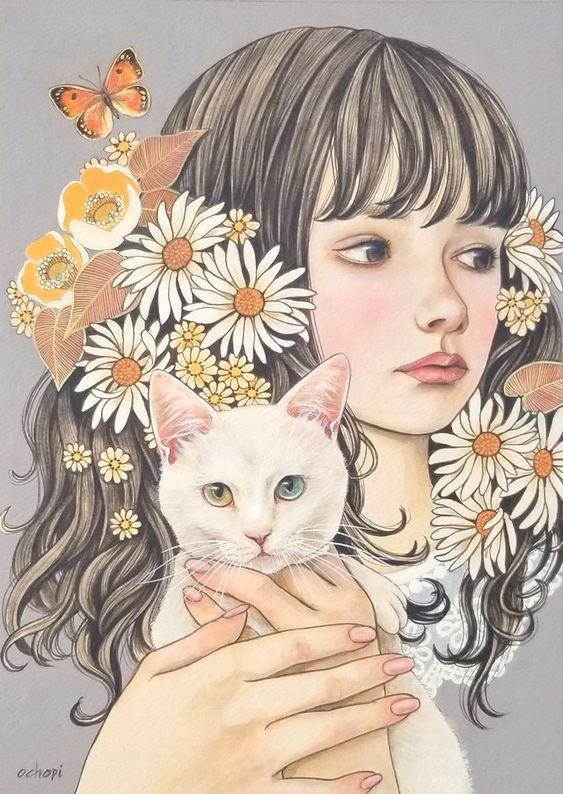 girl-cat