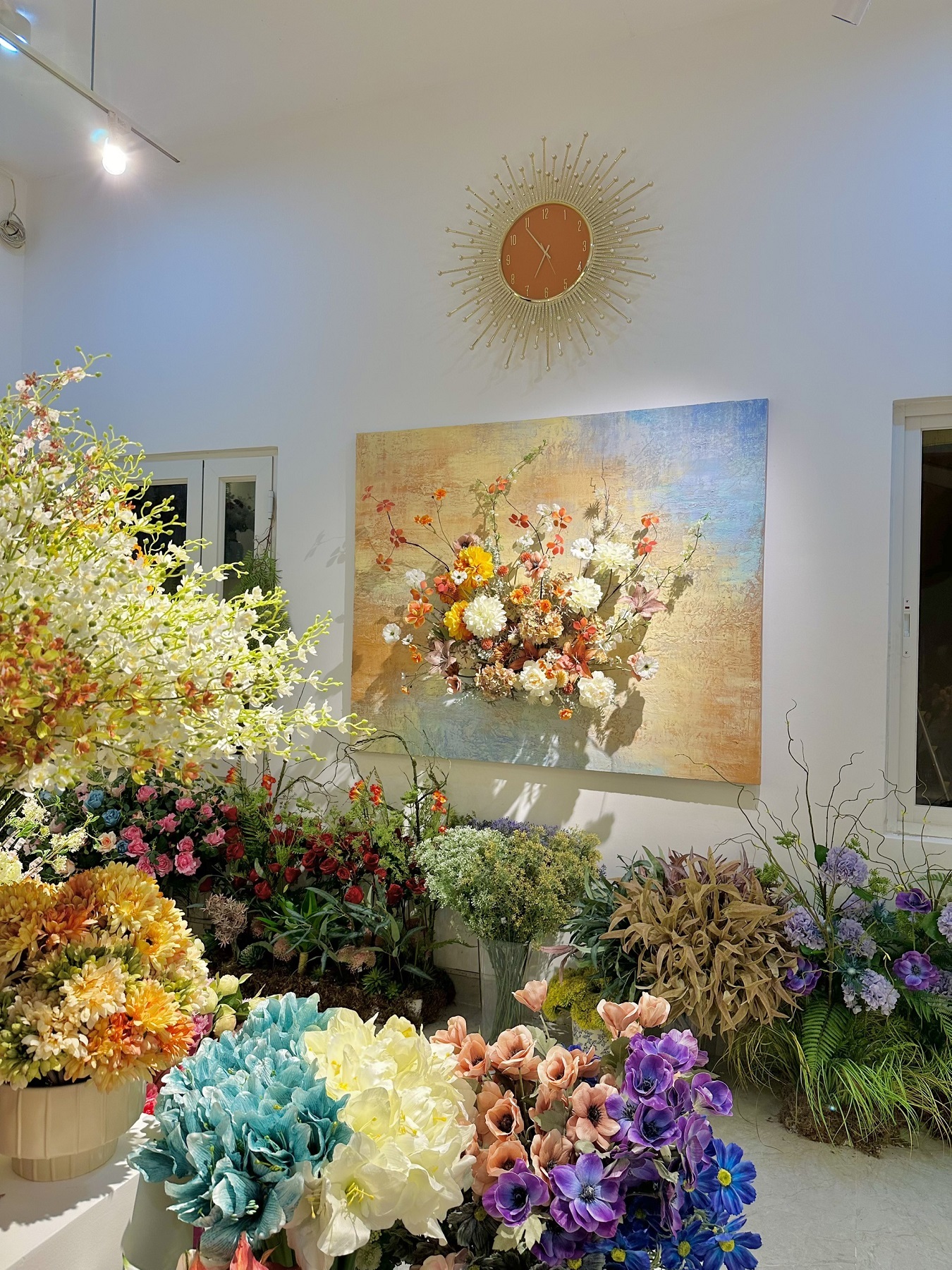 Những đóa hoa bay