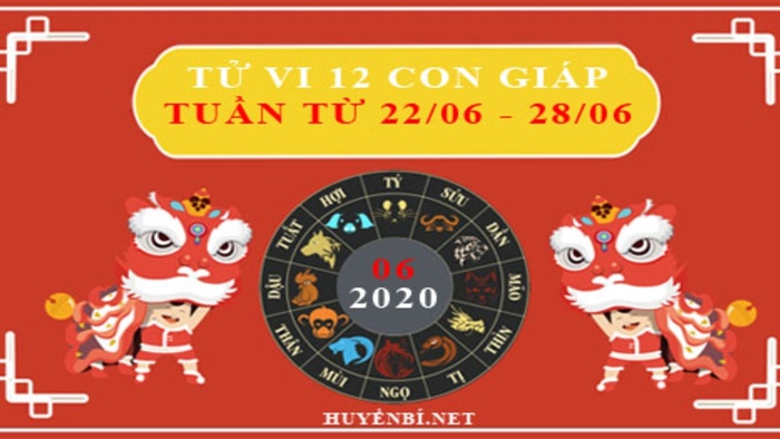 Tử vi tuần mới 12 con giáp từ ngày 22/6 đến 28/6/2020: Tý mọi sự hanh thông, Dần cần thêm chăm chỉ